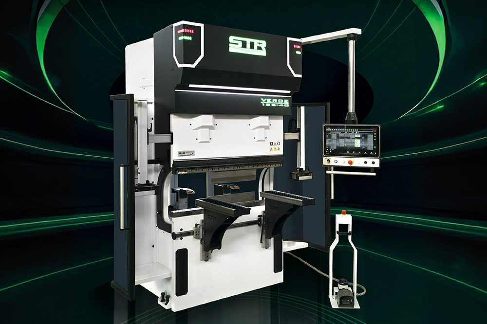Pressa Piegatrice Elettrica Verde 125-40