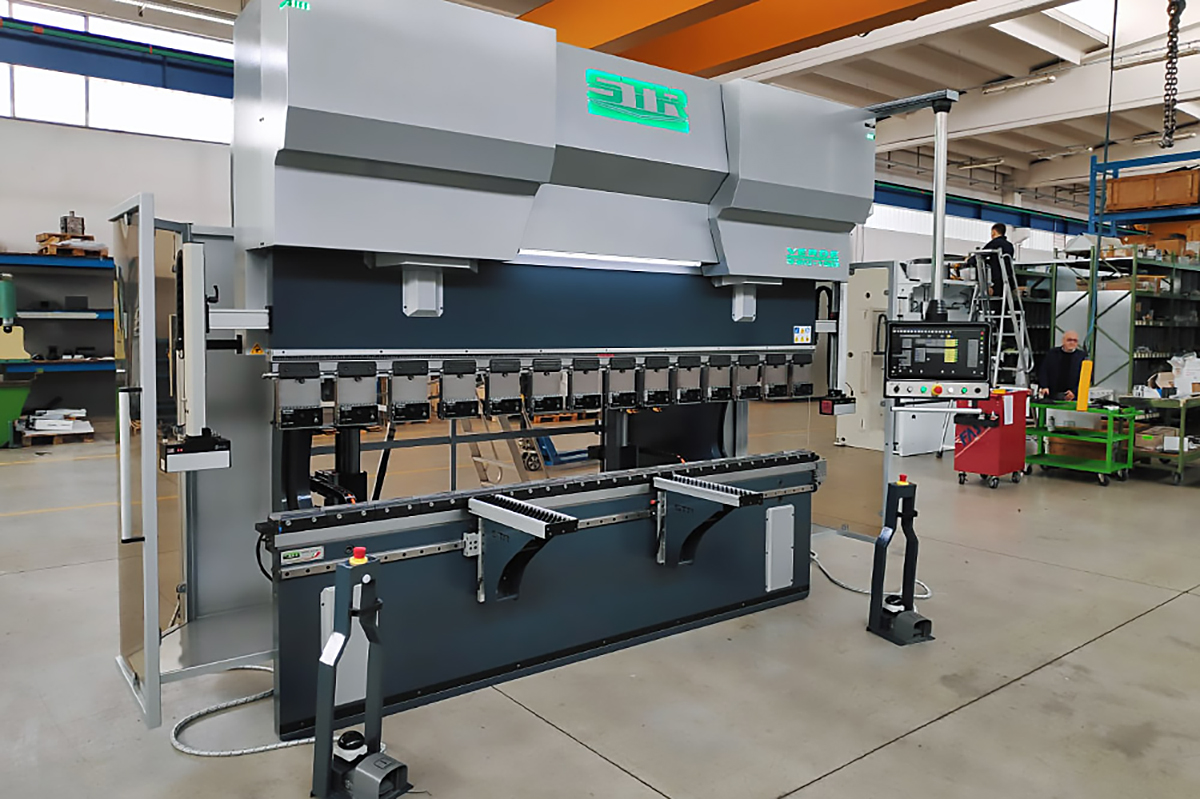 Pressa Piegatrice Elettrica Verde 320-150
