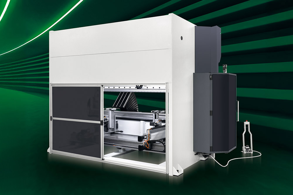 Pressa Piegatrice Elettrica Verde 420-300